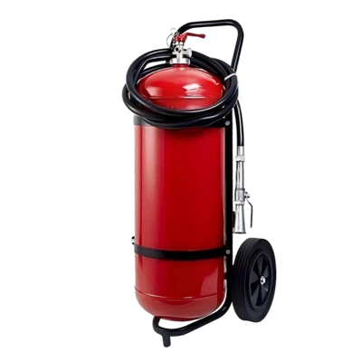 Tvöfaldur slökkvitæki vagn